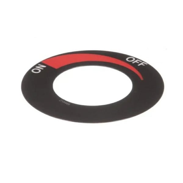 Star Mfg Dial Label, On-Off , Gas Valve 2M-Z15449 - main